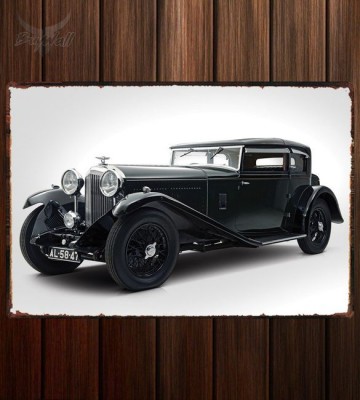 Металлическая табличка Bentley 8 Litre Short Chassis Mayfair Fixed Head Coupe